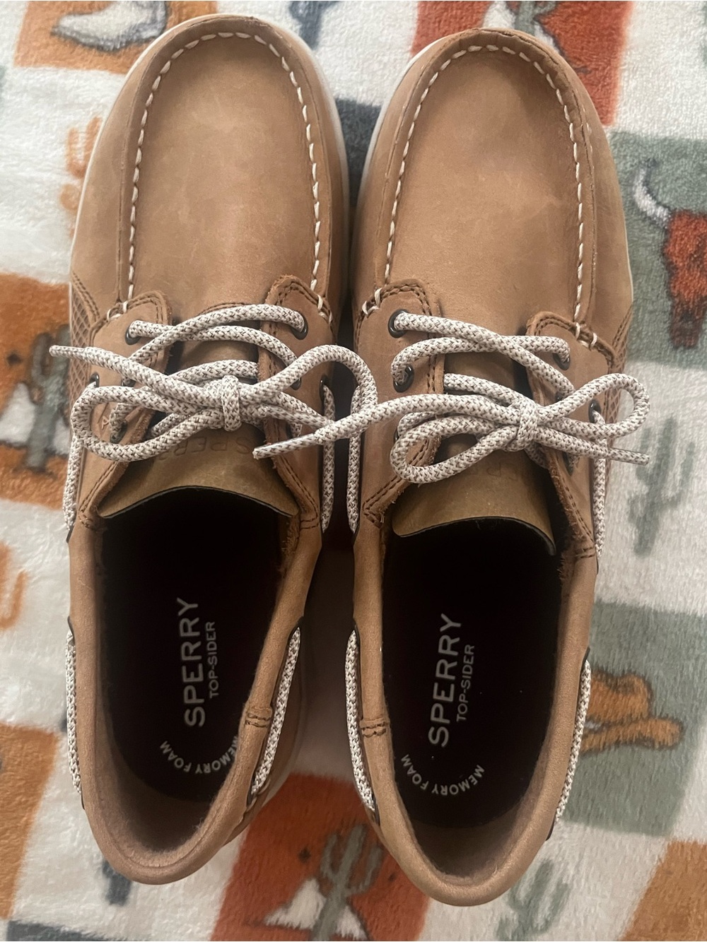 Sperry Brown Leather 6Y